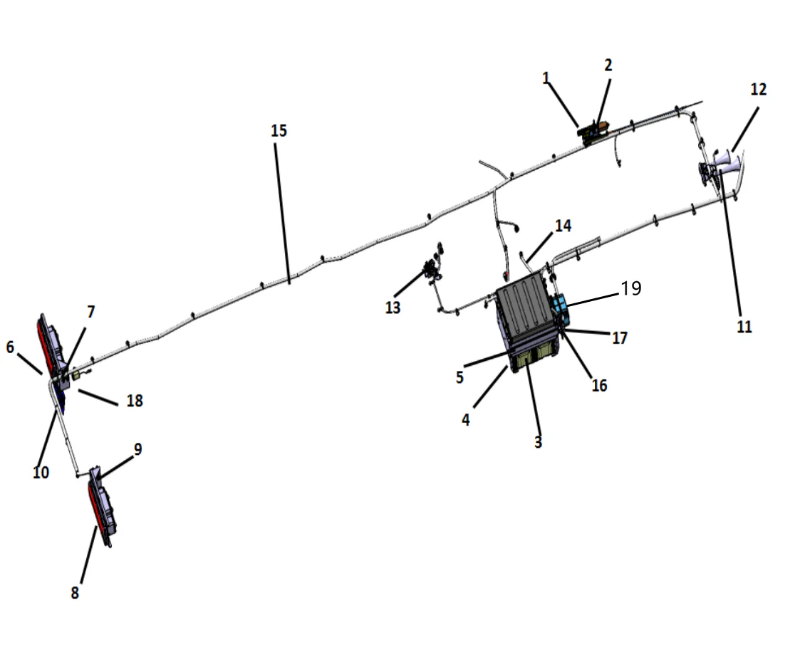 Chassis electric device