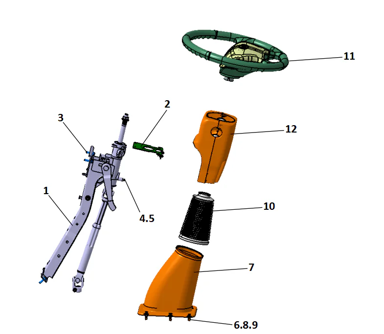 Steering operation device