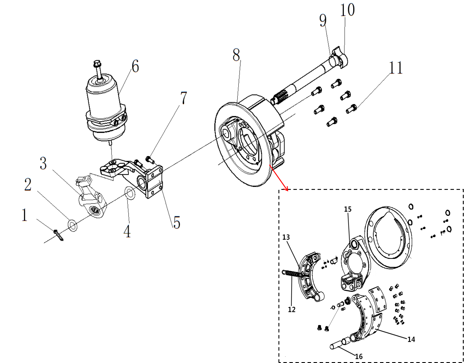 Brake assembly