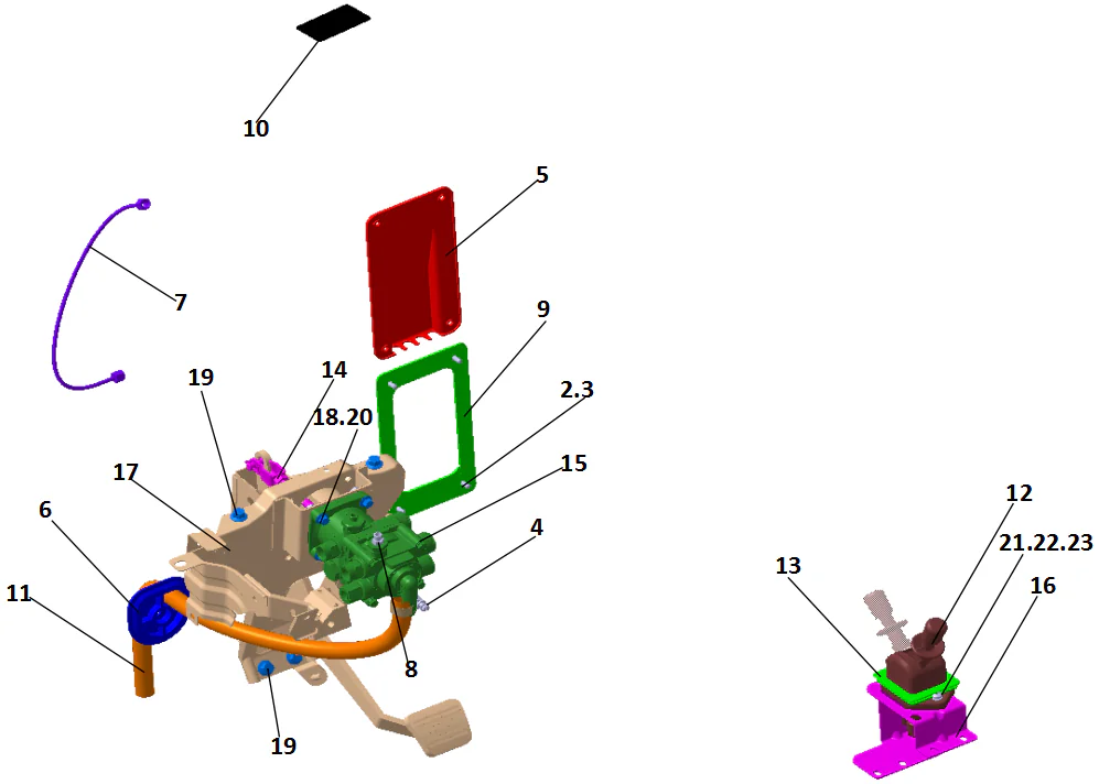 Brake Operation Mechanism