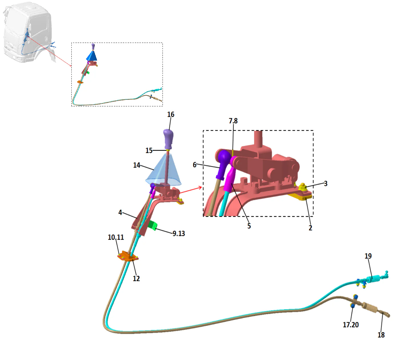 Transmission device （Cabin）