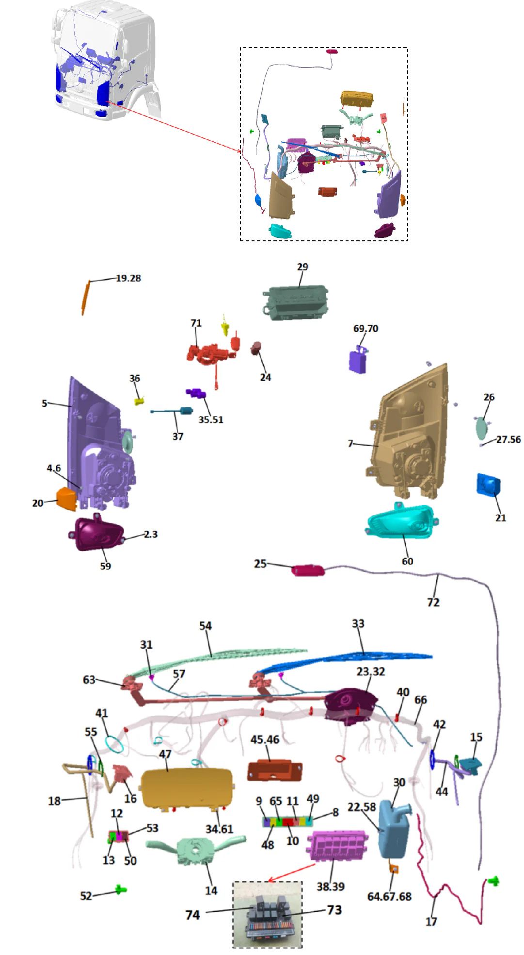 Cabin Electrical Device