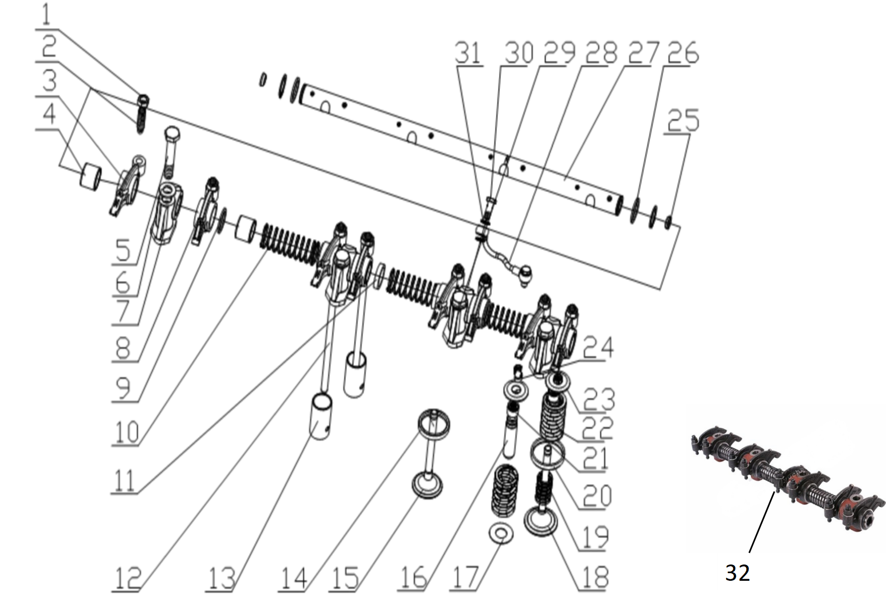 Valve Tappet Assembly