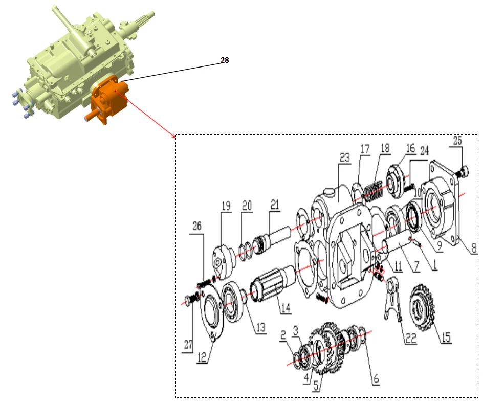 Power Take Off Assembly (PTO)