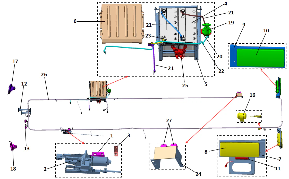Chassis Electrical Device (Status 1)