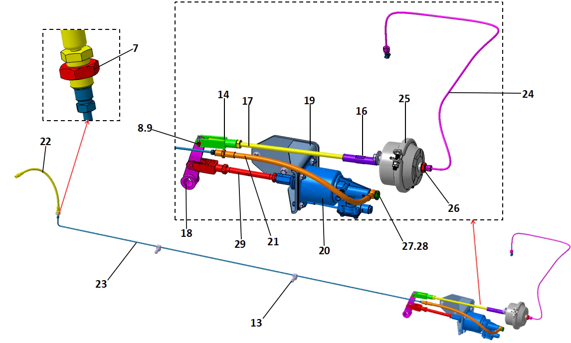 Clutch driving device