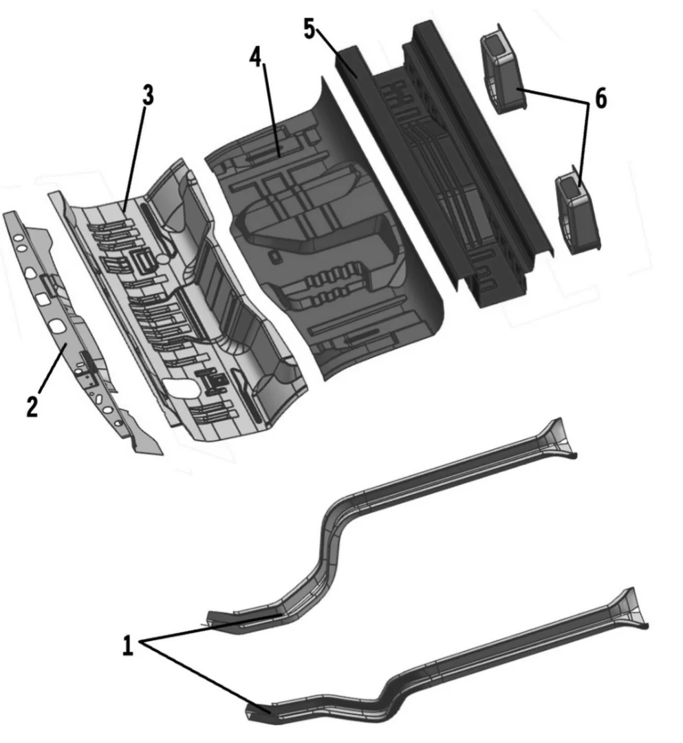 Body Floor Assembly