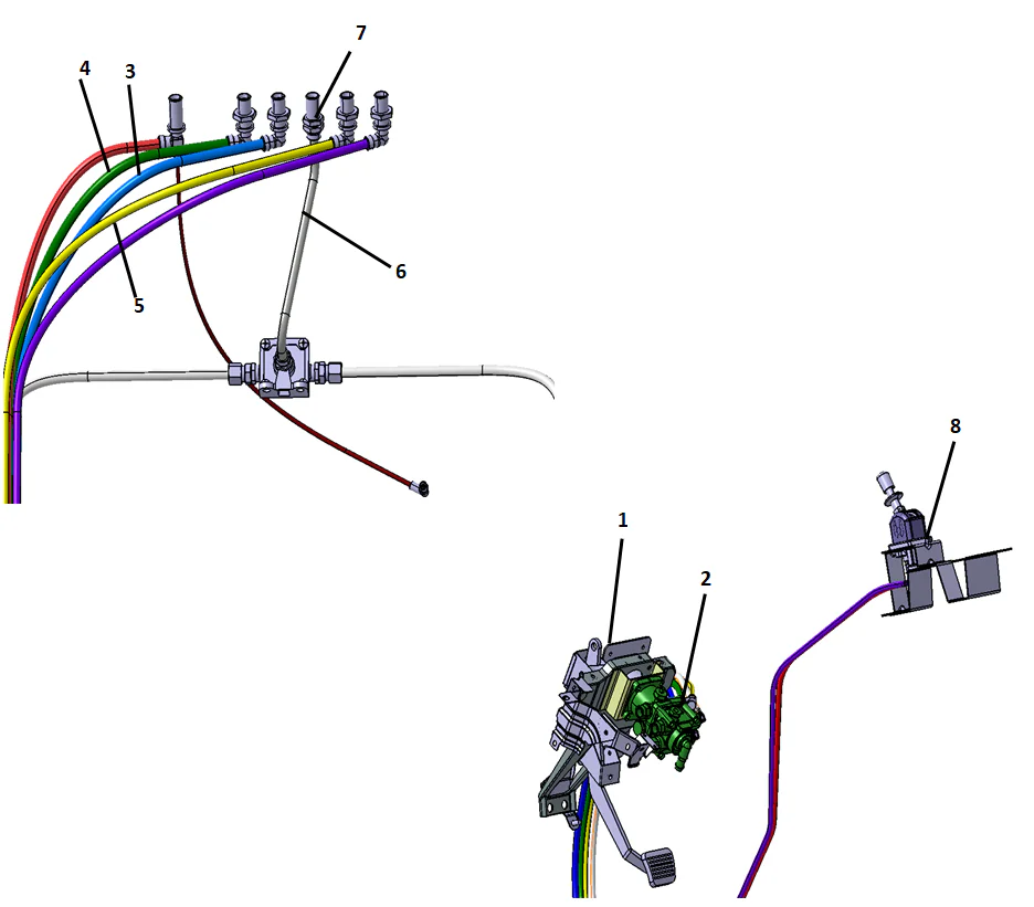 Brake Operation Mechanism