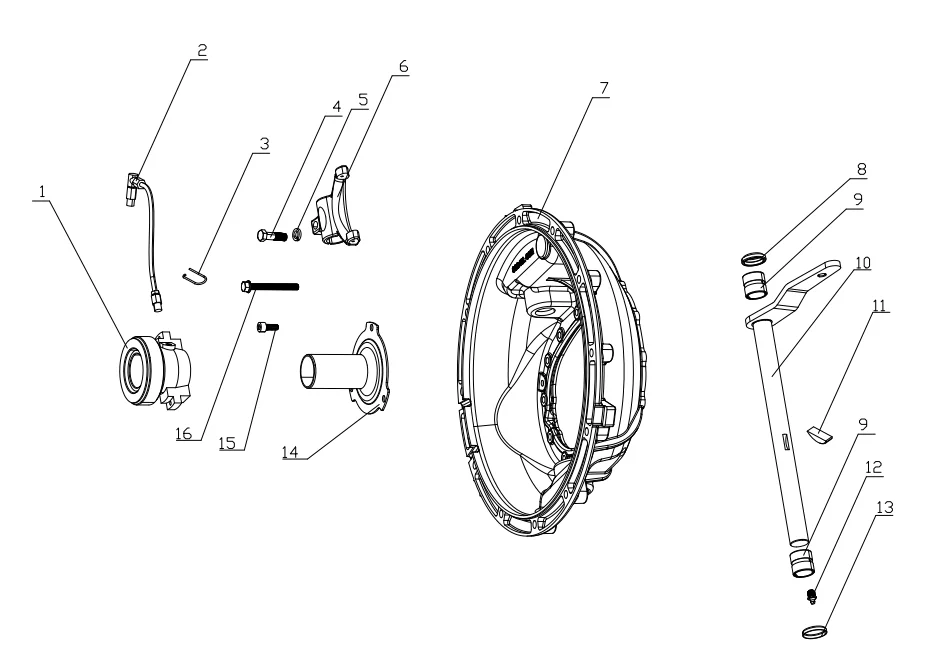 Clutch Housing Assembly