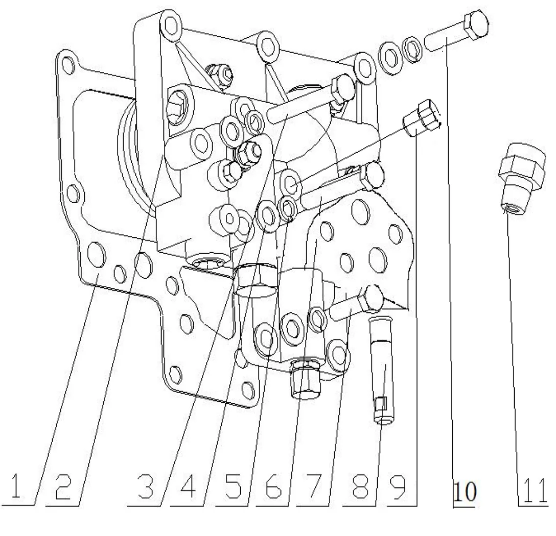 Oil Radiator Assembly