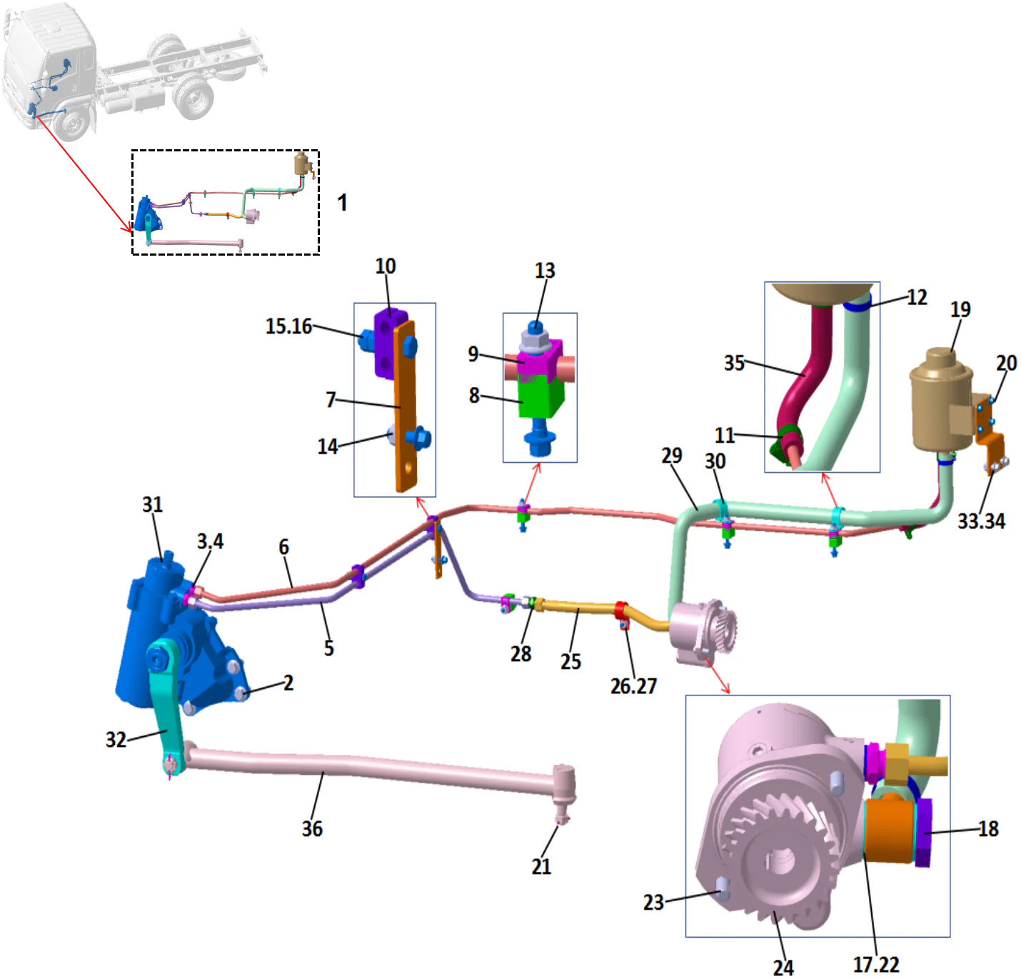 Steering Device（Chassis Parts）