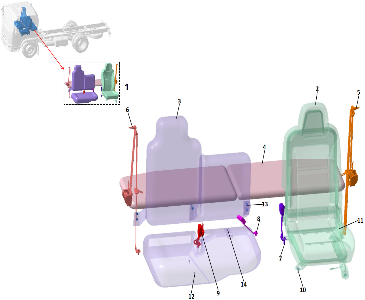 Seats And Seat Belts