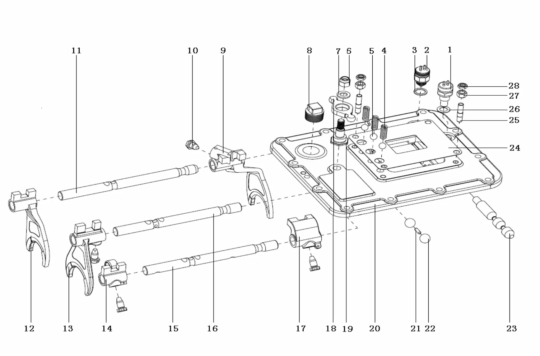 Upper cover assembly