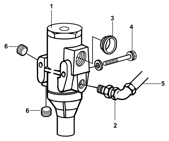 Air filter regulator assembly