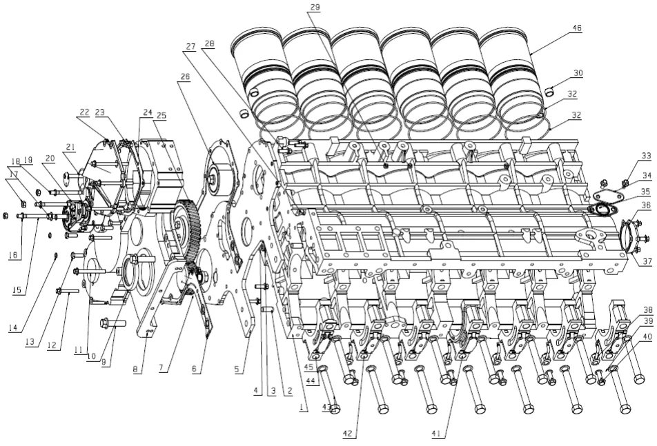 Cylinder block assembly