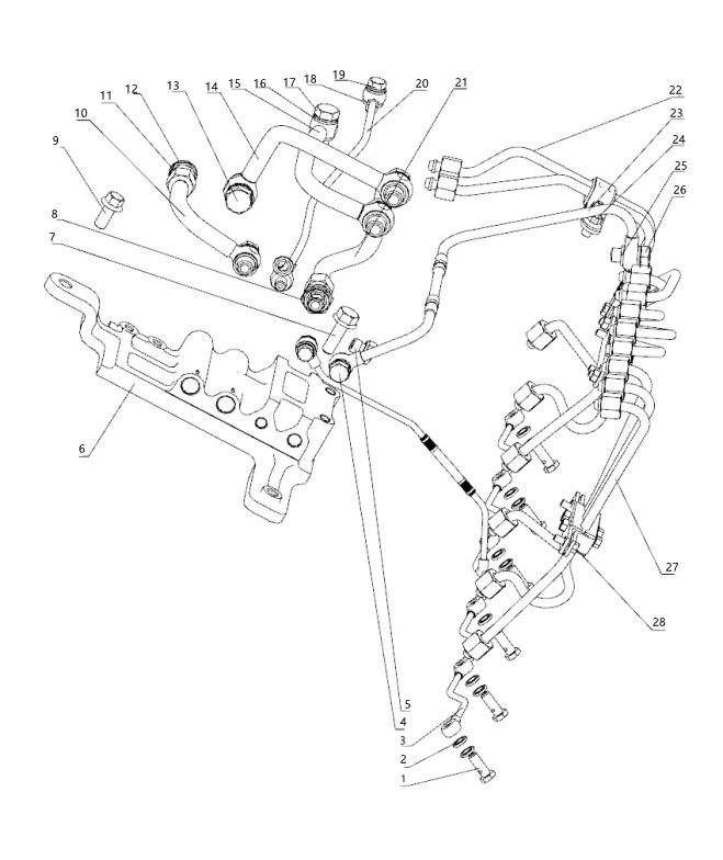 Supply System Pipeline Assembly