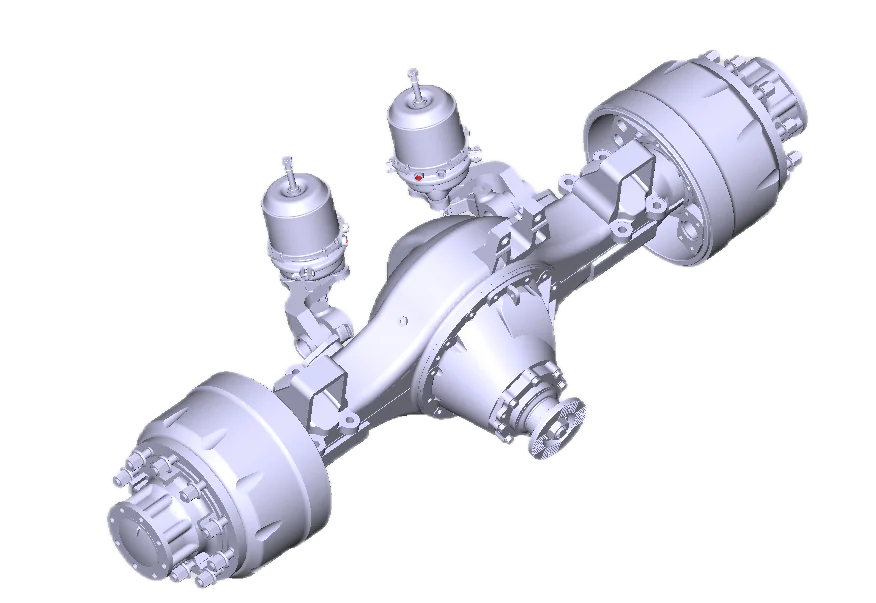 Rear axle (Status 1)