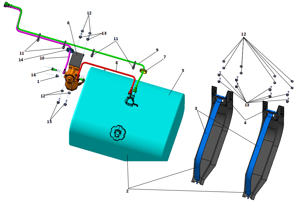 Supply System Device（Chassis part）