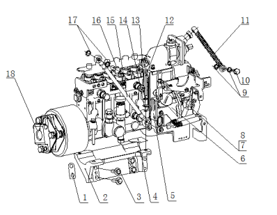 Fuel Injection Pump Assembly