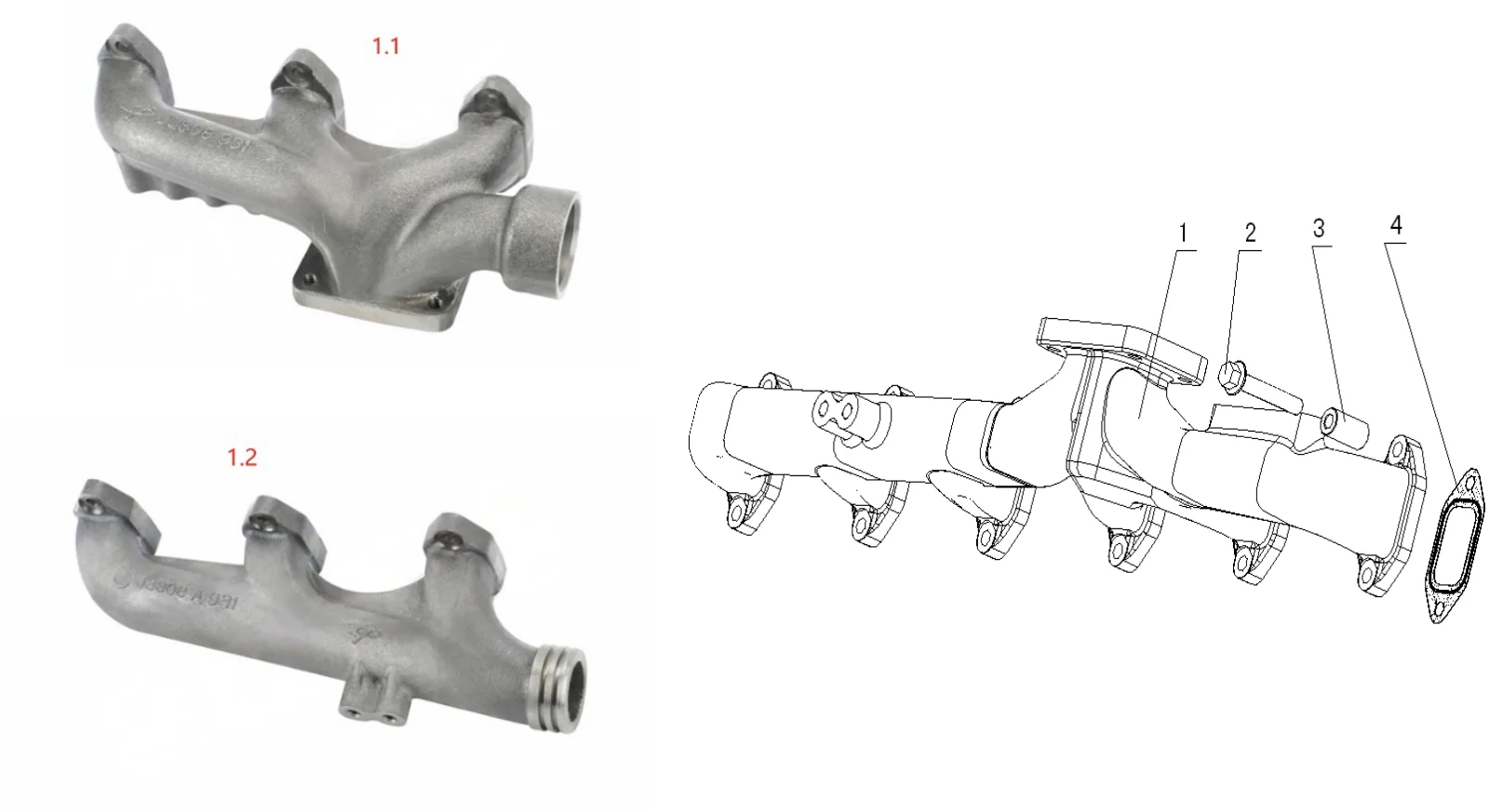 Exhaust Manifold Parts