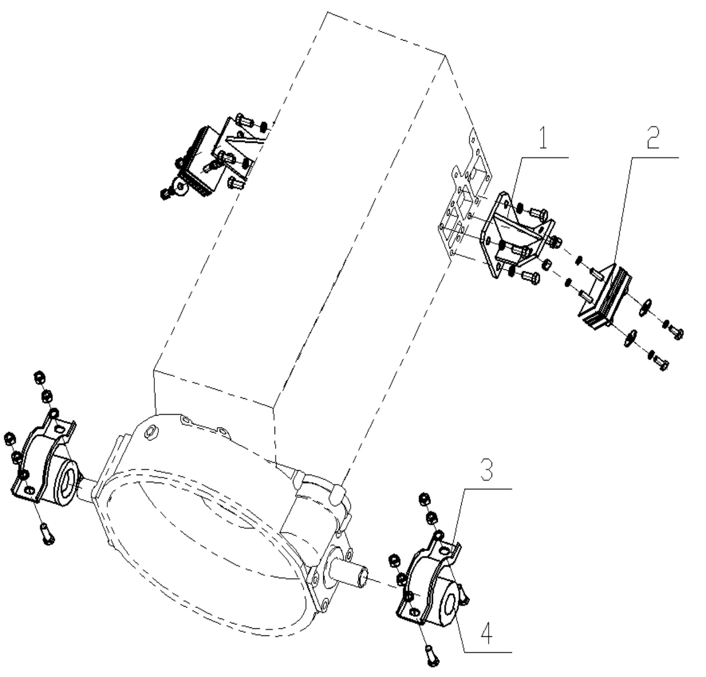 Engine Support Device