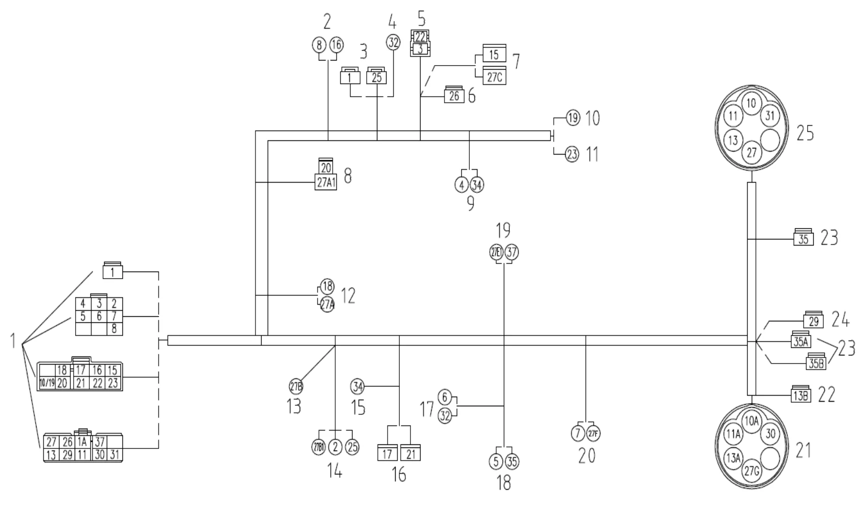 Frame Wiring Harness