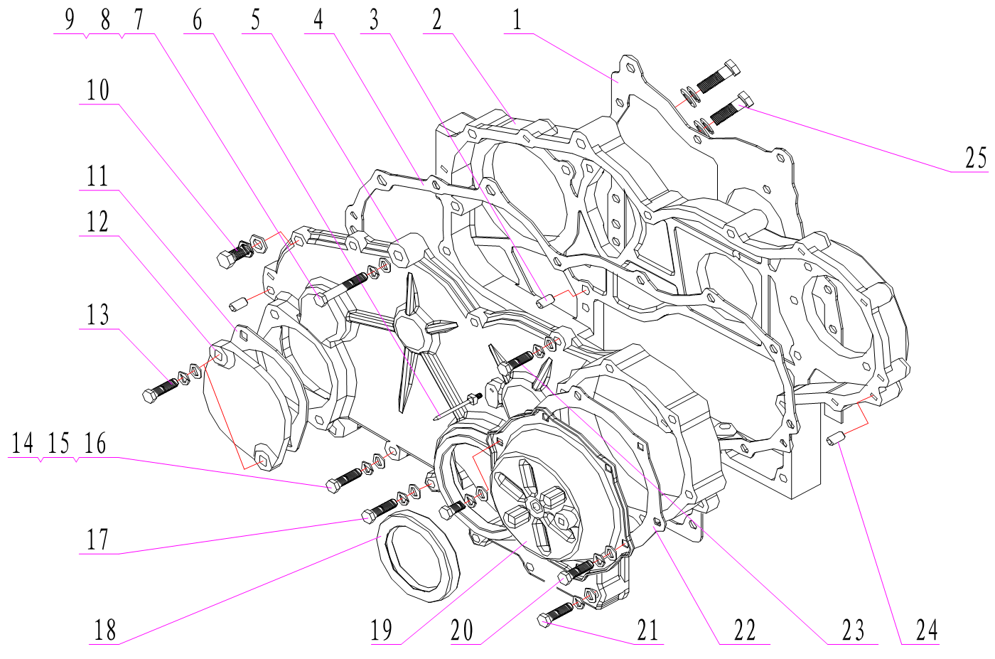 Timing Gear Chamber Components