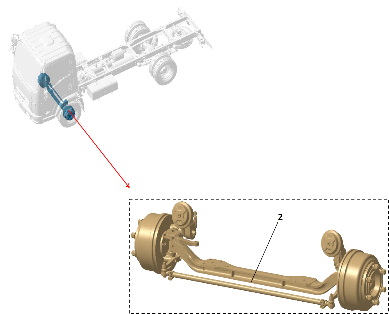 Front Axle Assembly