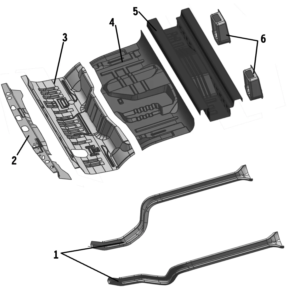 Body Floor Assembly