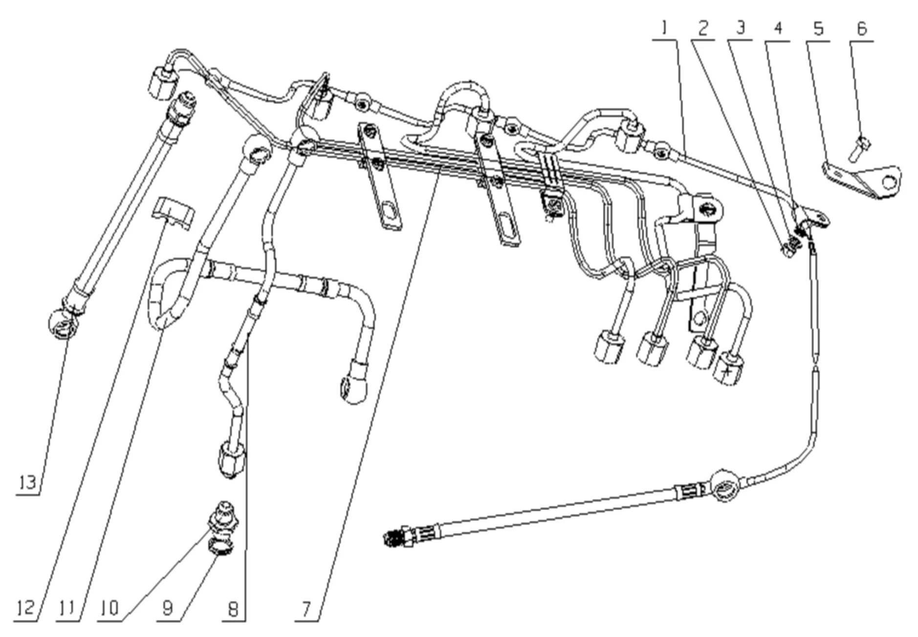 Supply System Pipeline Assembly