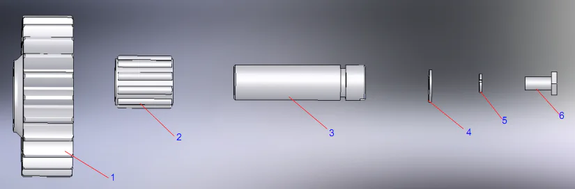 Reverse Gear Assembly