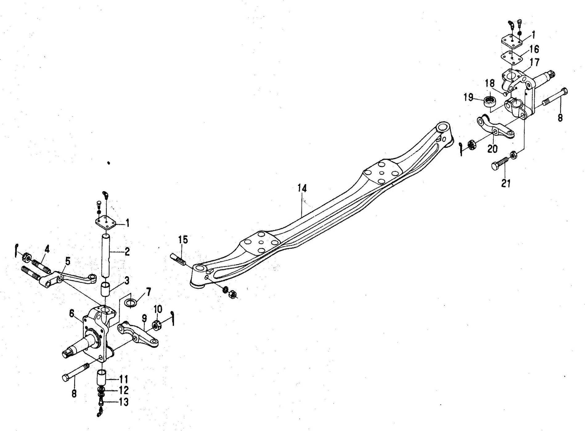 Front Axle Sub-assembly