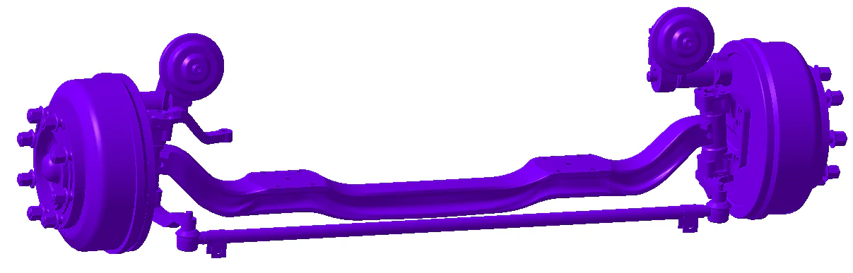 Front Axle Assembly（status 2）