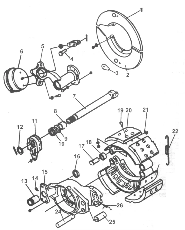 Rear Brake Assembly