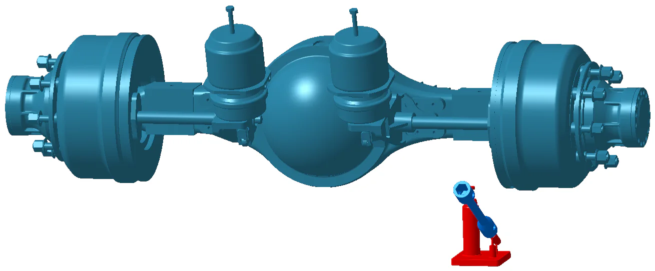 Rear Axle (status 2)