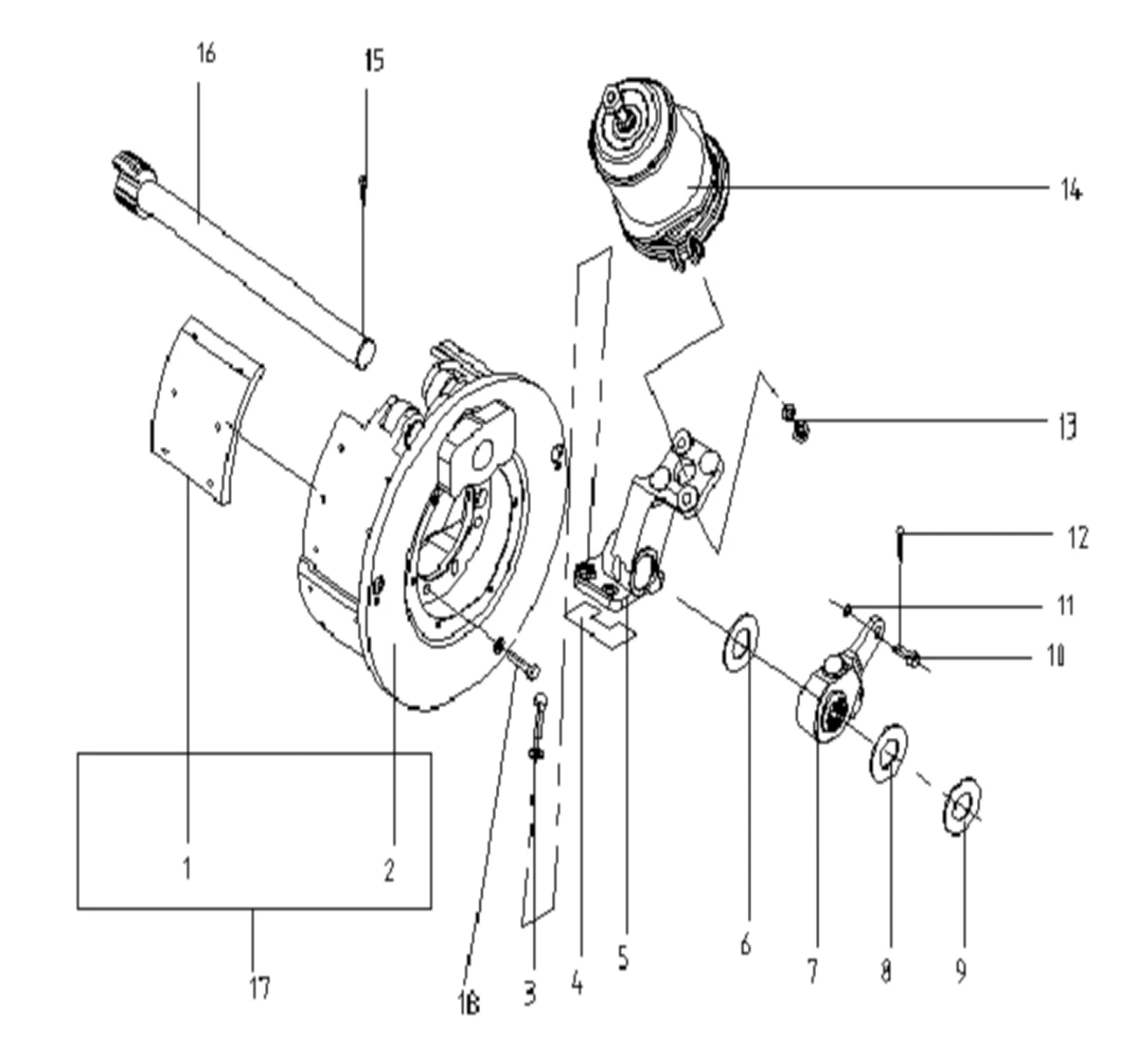 Rear Brake Assembly