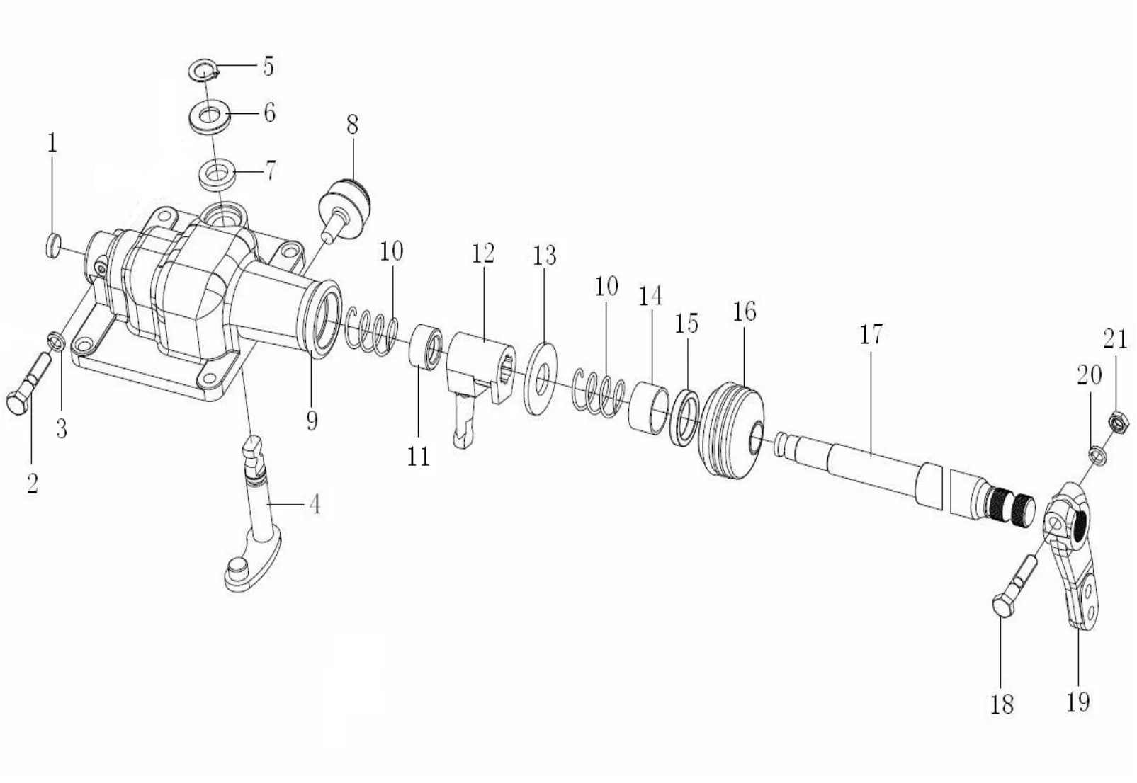 Operating Device Assembly