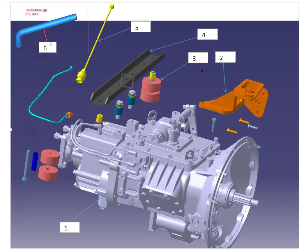 Engine Support Device