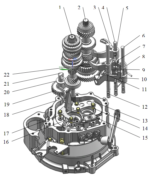 Fork pulling assembly