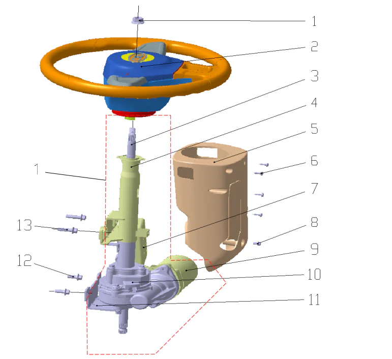 Steering Device（Cabin）
