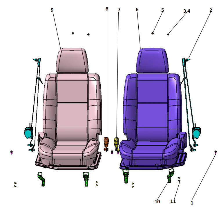 Seats And Seat Belts