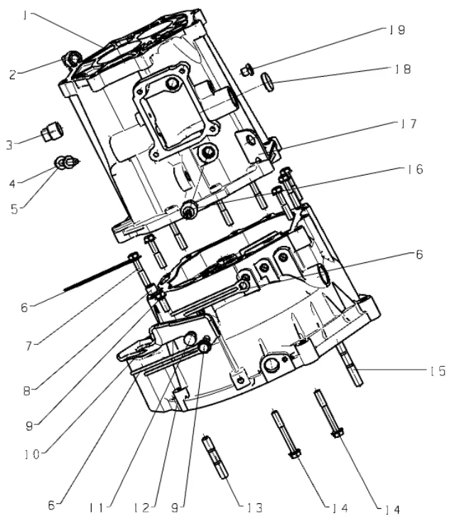 Gear box subassembly-4