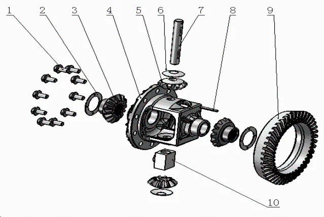 Differential assembly