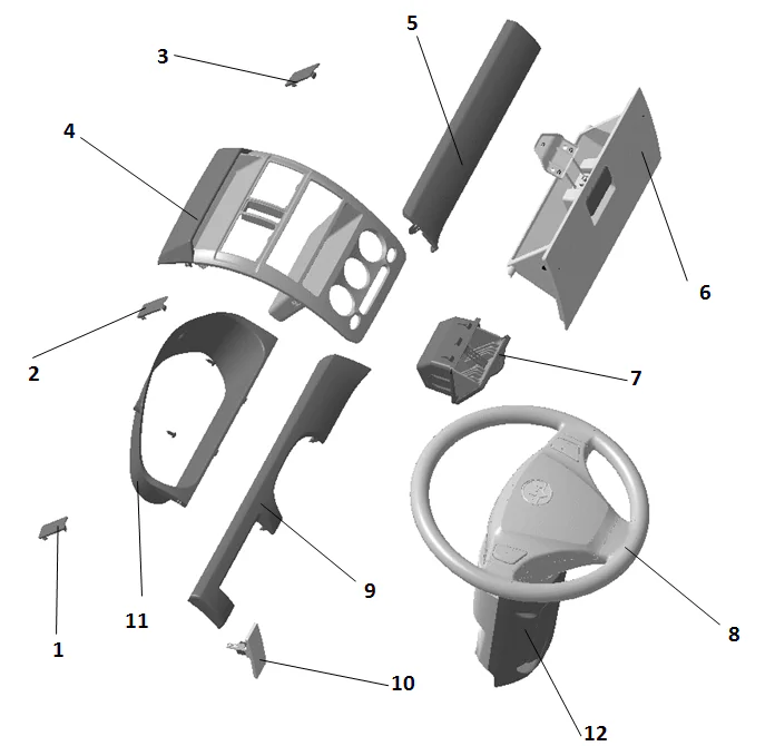 Dashboard accessories
