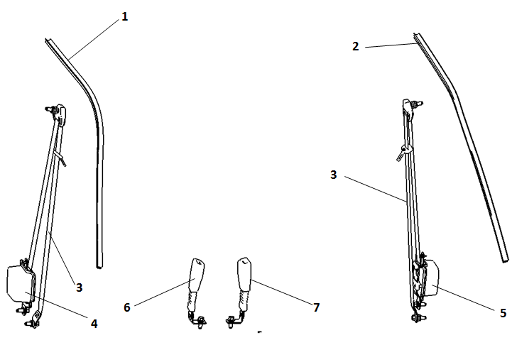 Side wall accessories