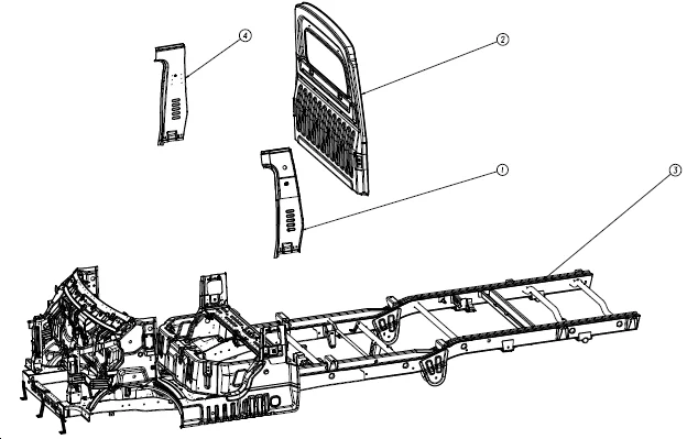 Cabin body welding assembly 3