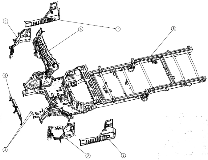 Cabin body welding assembly 5