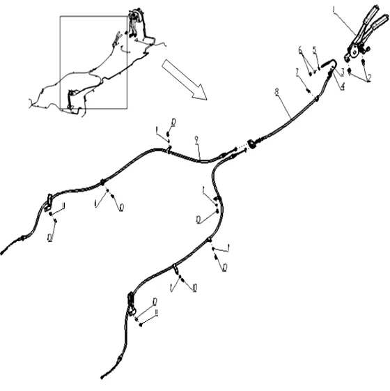 Parking brake control device