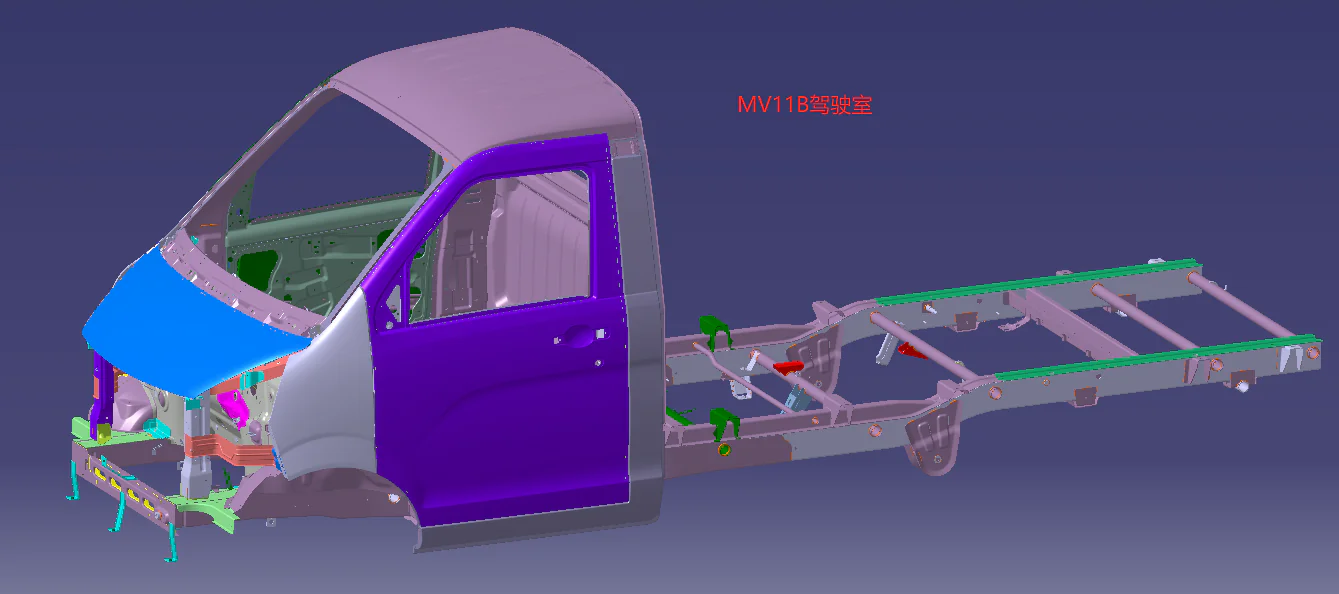 Cabin body welding assembly 1