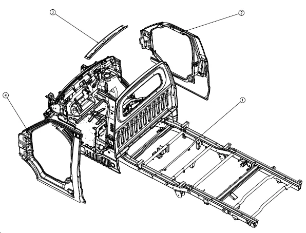 Cabin body welding assembly 4